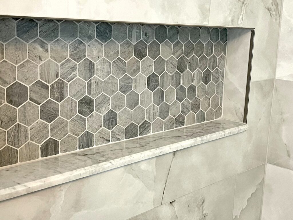 Modern bathroom renovation